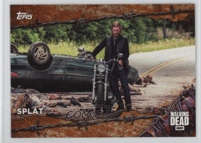 2017 Topps The Walking Dead Season 7 Rust Splat #16 6jm