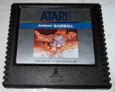 Vintage RealSports Baseball Atari 5200 Game Cart Only Atari 1983 NTSC-U/C image