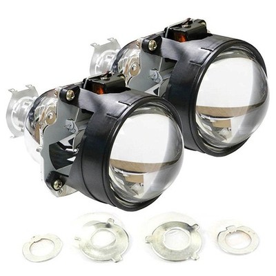 Mini 2.5'' H1 Bi-Xenon HID Projector Lens For Headlights Retrofit Custom Headlamp
