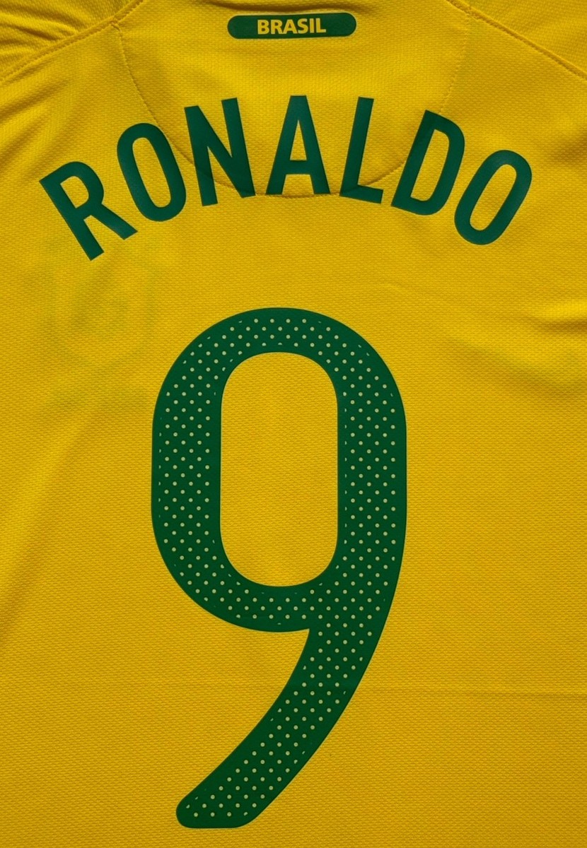 Nike ブラジル代表 Ronaldo 9 XL 2010/11 Brazil Home Jersey #9 Ronaldo XL Nike Soccer World Cup