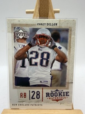2005 Upper Deck Rookie Materials #52 Corey Dillon New England Patriots