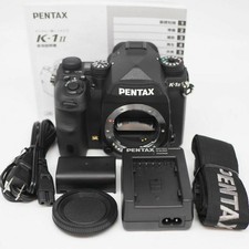 Pentax K-1 Mark II 36.4 MP Digital SLR Camera Body Black