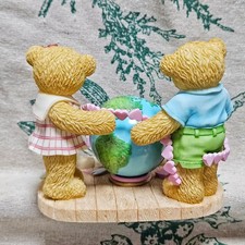 Cherished Teddy Earth Peace Bear - Pre-Owned