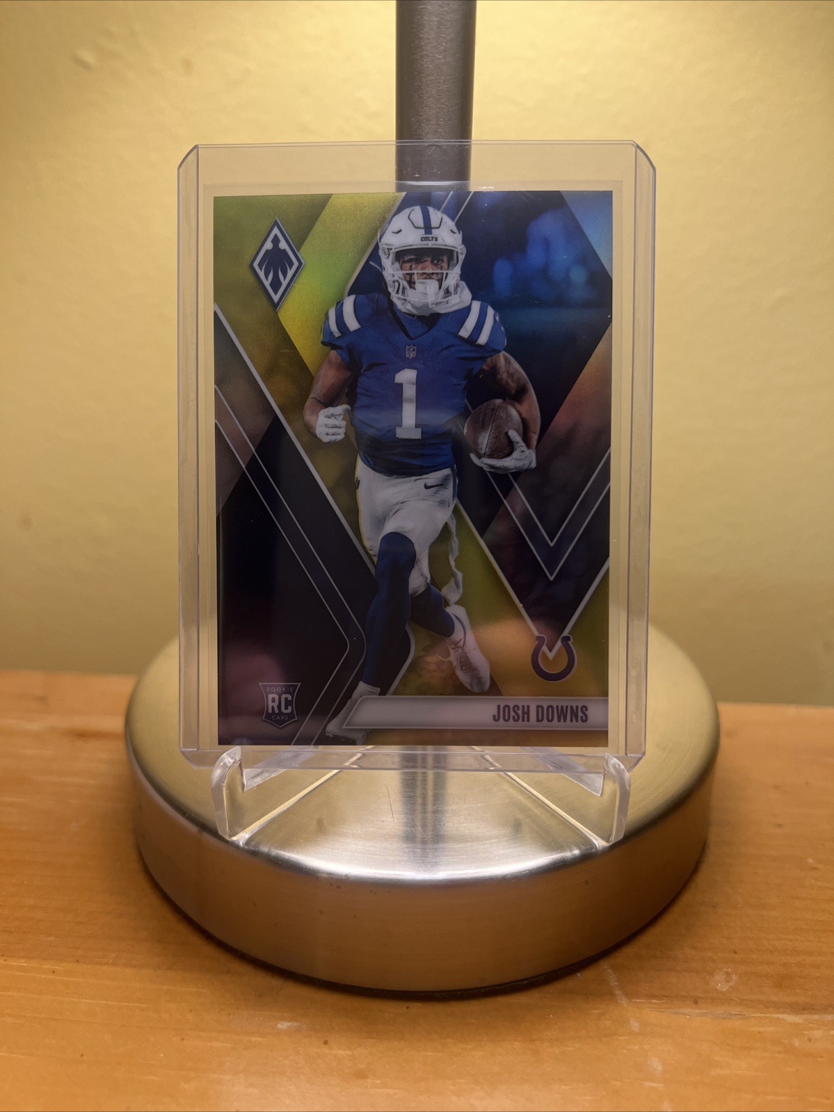 2023 Panini Phoenix - Josh Downs Rookie Yellow /75 #138 (RC) Rookie Indy Colts