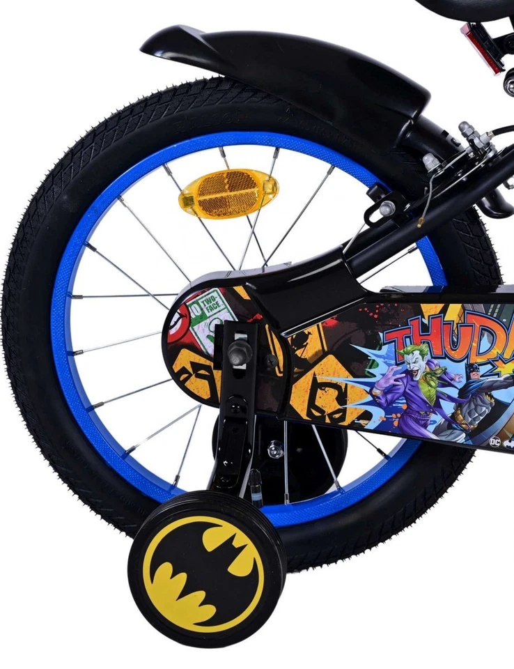 16" 16 Zoll Kinder Jungen Fahrrad Rad Bike Kinderrad Kinderfahrrad Batman - Bild 3 von 4