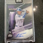2026 Topps Chrome Black Alex Freeland Gold Refractor (Raw)