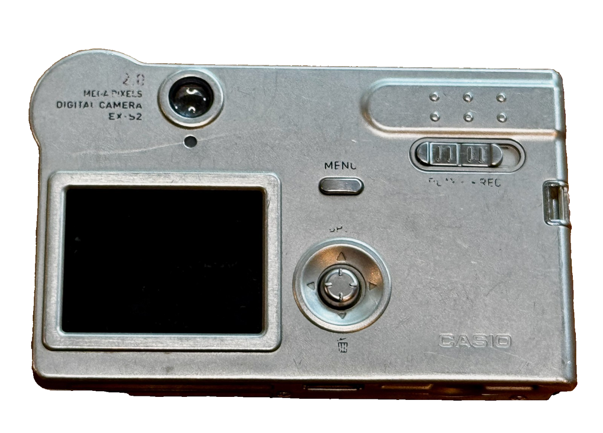 Casio EXILIM S2 2.0MP Digital Camera - Silver for sale online | eBay