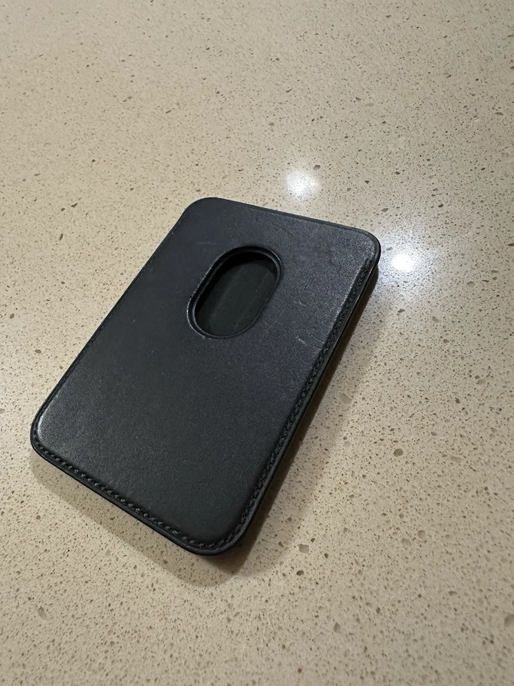 Portafoglio MagSafe in Pelle per Apple iPhone 12/13/14/15/16 - Midnight - Immagine 2 di 2