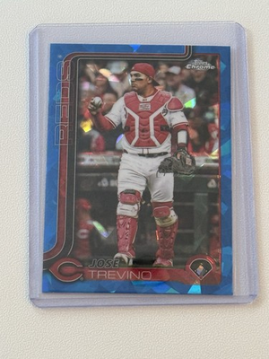 #ad #ad 2025 Topps Chrome Update Sapphire Jose Trevino #USC2 $7.99