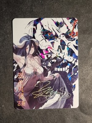 ALBEDO - OVERLORD - GODDESS STORY - WAIFU - NS-5M07ZR-09 - HOLO CARD - ZR