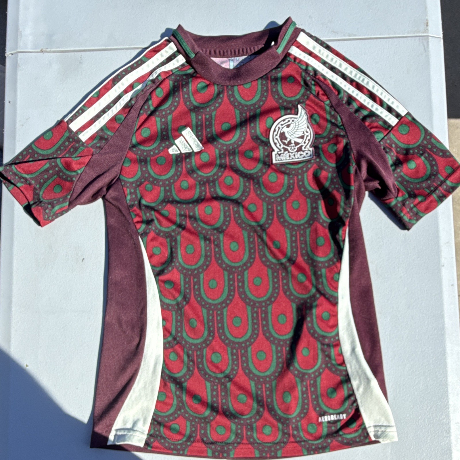 Adidas Mexico Copa America 2024 Home Jersey - YOUTH Medium