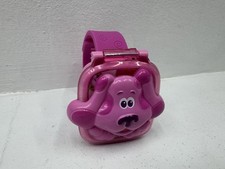 Leapfrog Blues Clues And You Learning Watch Pink Dog Kids Toy Works Great 