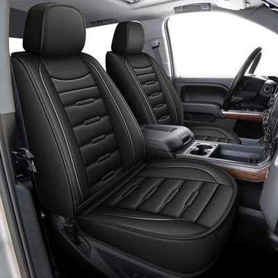 For Chevy Silverado GMC Sierra 1500 2500HD 3500HD 2007-2026 Truck 5-Seat Covers
