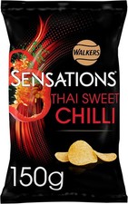 Walkers Thai Sweet Chilli Sharing Bag Crisps 150g