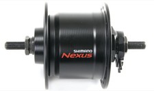 Shimano Nabendynamo DHC3000 – 100 mm, 32 Loch, Schwarz, Vollachse