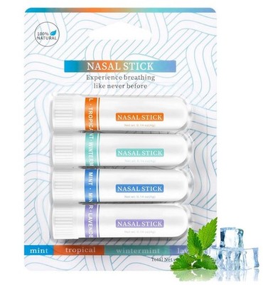Nasal Stick Boost Energy Set, Nose Inhaler Stick, Better Breathing, Natural... 