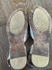 GUCCI Girls Silver Glitter Sandals Size EURO 31/US 13 Made In Italy! — photo 8