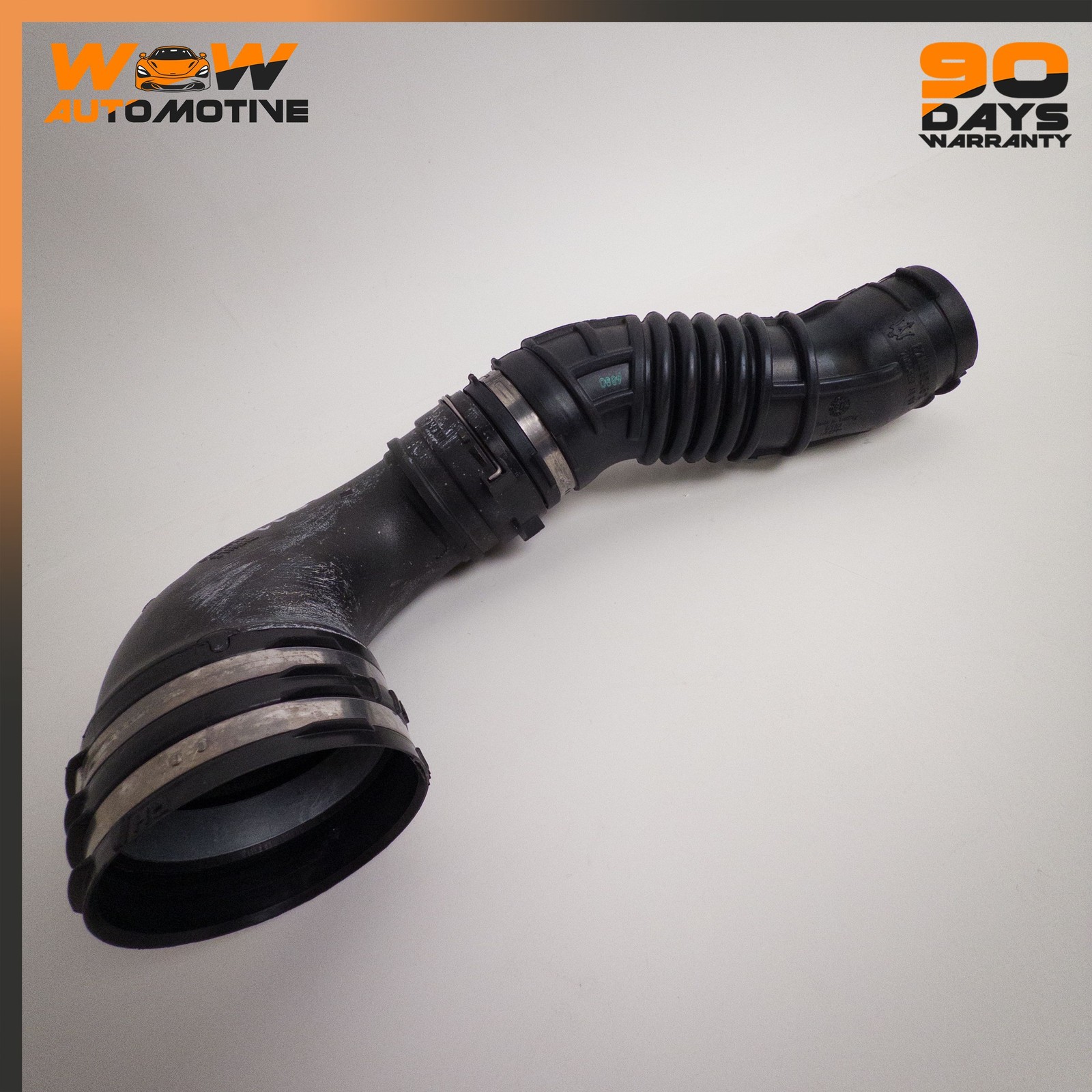13-19 MASERATI GHIBLI QUATTROPORTE ENGINE LEFT AIR INTAKE DUCT PIPE HOSE SET OEM