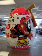 Zuru Robo Alive Volcano Dino Fossil Find 9" Lights Roars with Sand Slime