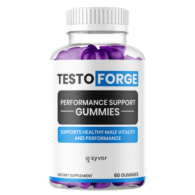 (1 Pack) Testo Forge Gummys Advanced Male Support Formula TestoForge 60 Gummies