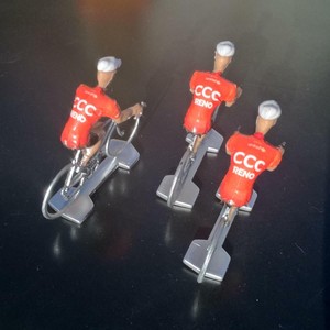 Deceuninck Quick.Step 2 3 cyclistes miniatures Tour de france Cycling figure