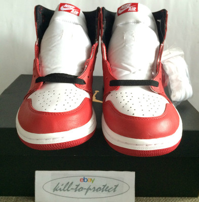 NIKE AIR JORDAN 1 Retro OG CHICAGO Sz UK US 8 9 10 11 + GS Kid sizes  555088-101 | eBay
