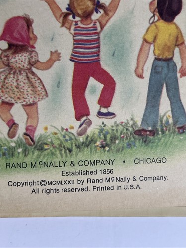 Vintage 1972 Rand McNally Start Right Elf Book LOOK FOR A RAINBOW Evelyn Swetnam - Picture 14 of 23