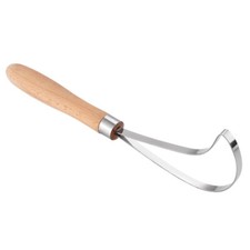Cuchillo rascador de carne de coco herramienta de cocina ergonómica de acero inoxidable