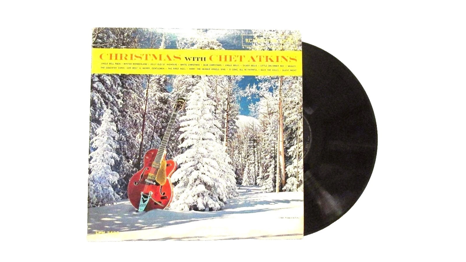 Discos de vinilo de Navidad vacaciones Chet Atkins