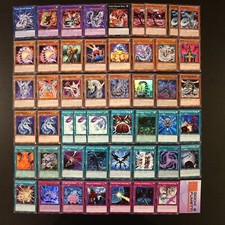 LOTTO MAZZO CYBER DRAGO in italiano e inglese YUGIOH rarità MISTE yu-gi-oh!