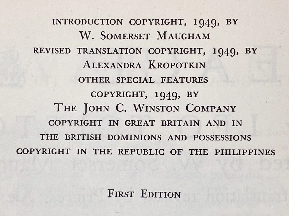 WAR AND PEACE of 1812 NAPOLEON American FIRST EDITION French Revolution RUSSIA - Image 4 of 4