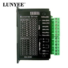 New TB6600 42/57/86 Stepper Motor Driver 32 Subdivision 4A 40VDC CNC