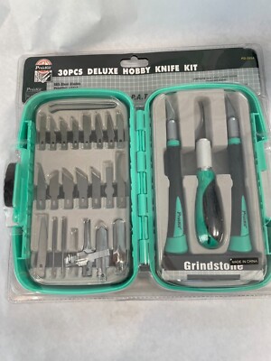 ProsKit PD-395A 30PCS Deluxe Hobby Knife Kit Set With Storage Carry Case Genuine