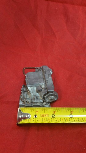 Vintage 3D LKW LKW LKW Trucker Gürtelschnalle Made in USA LKW Semi. - Bild 8 von 12