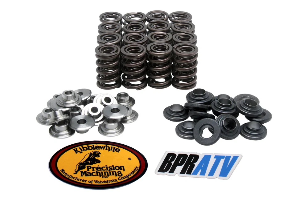 Kibblewhite Titanium Spring Kit RED Seals 93-98 Suzuki GSXR 1100W 93-95 GSXR750W - Image 3 of 4