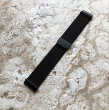 Black Milanese Band Strap for Google Pixel Watch 4 3 45mm Smartwatch -A22