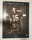 JOE MONTANA PERSONALLY HAND SIGNED POSTER