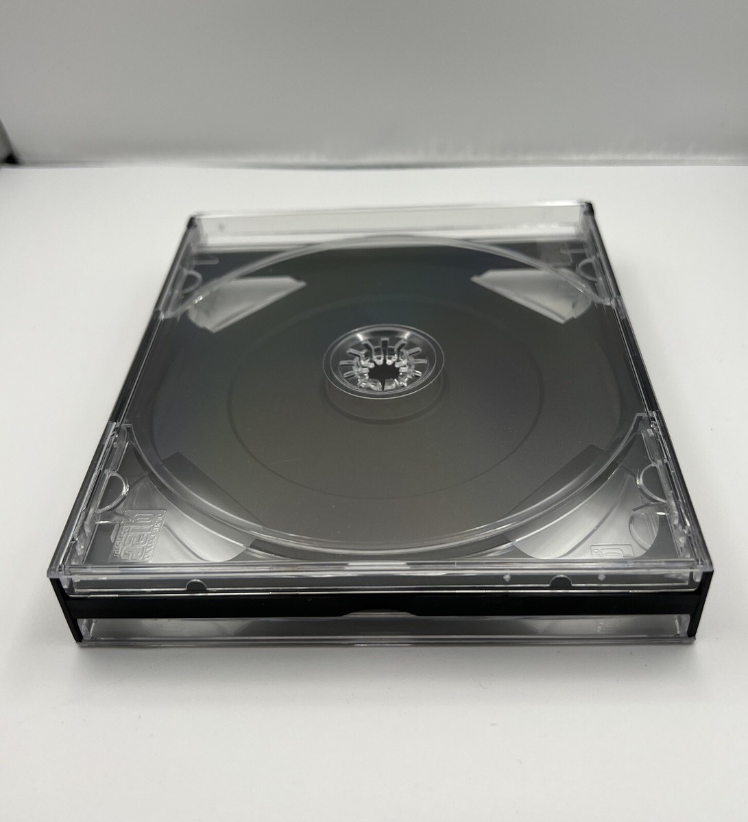 3 NEW CHUBBY 24MM DOUBLE (2) CD CASE WITH CLEAR TRAY 3 NEW CHUBBY 24MM DOUBLE (2) CD CASE WITH CLEAR TRAY