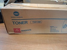 Original Konica Minolta TN-613M Magenta Toner.