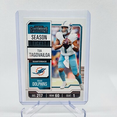 2023 Panini Contenders - Season Ticket #64 Tua Tagovailoa