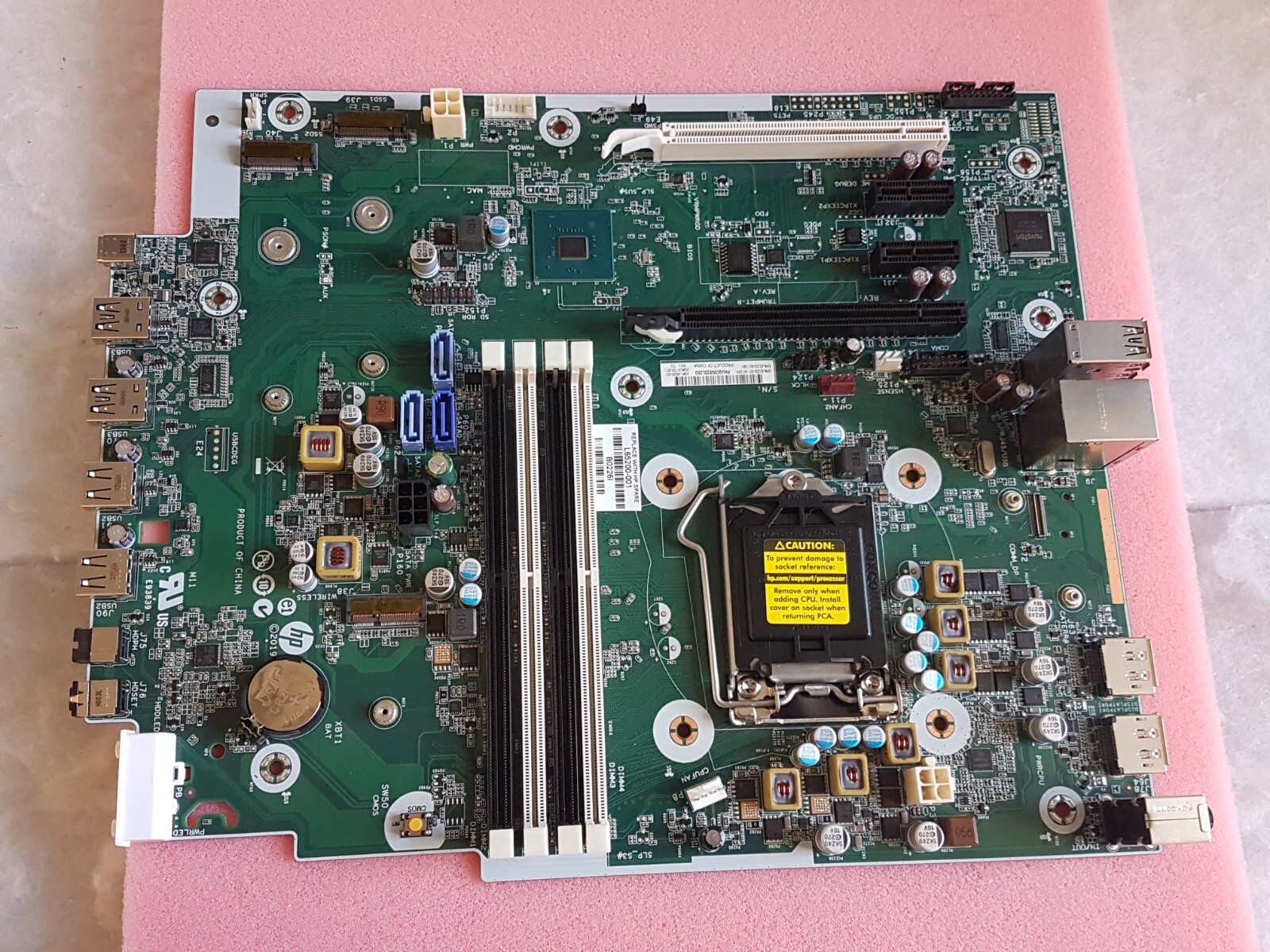 HP EliteDesk 800 G5 SFF DDR4 Q370 PCIE 3 0 Motherboard L49080 001 hp-elitedesk-800-g5-sff-ddr4-q370-pcie-3-0-motherboard-l49080-001