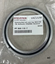 Pfeiffer Centering Ring PF 303 110-T PF303110T DN 100 ISO-K New