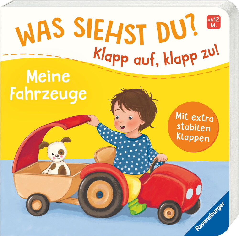 Thumbnail - Ravensburger Buch Was Siehst Du? Klapp Auf, Klapp Zu Meine Fahrzeuge