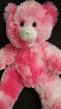 17" Stuffed Plush Pink Teddy Bear The Bear Factory Soft Cuddley Display or Toy