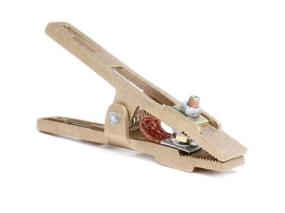 WELDCUT NEU Masseklemme Gamma 200 Massezange Erdklemme 200A Messing hohe Qualität