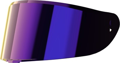 LS2 FF811 Vector 2 / Vector 2 Carbon Visier Purple-Rot verspiegelt visor