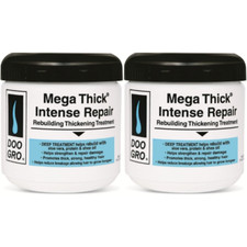 DOO GRO Mega Thick Intense Repair Rebuilding Thickening Treatment 16oz - 2PACK