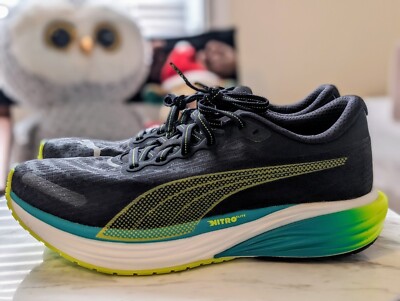 PUMA Deviate Nitro 2 WTRepel Black Malachite (378734_02) Size 11.5