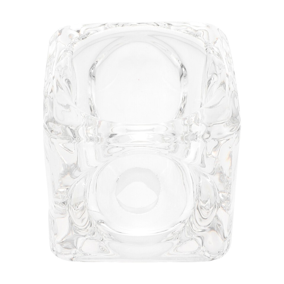 Square Light Globe Replacement for Vanity Transparent Glass Lampshade