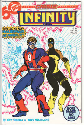 Infinity Inc. #21 1st Hourman & Dr. Midnight 1985 NM